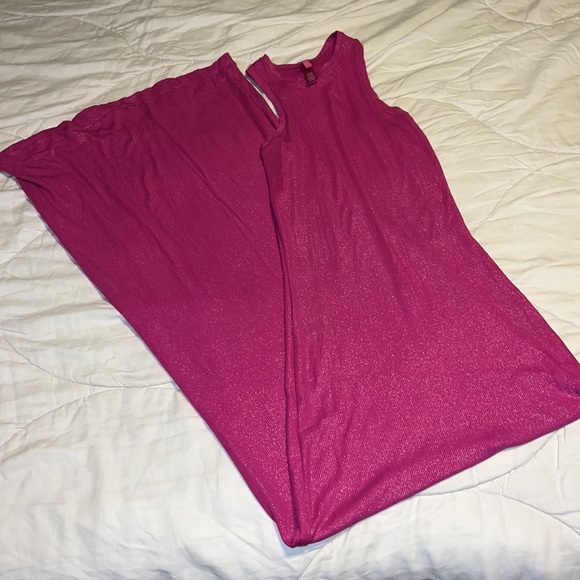 🔥🔥🔥Women SHIMMERING SKIMS Racerback Maxi Dress🔥🔥🔥 - Picture 10 of 13